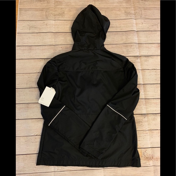 Gap Fit Water/Wind Resistant Black Jacket Size M - Picture 4 of 4